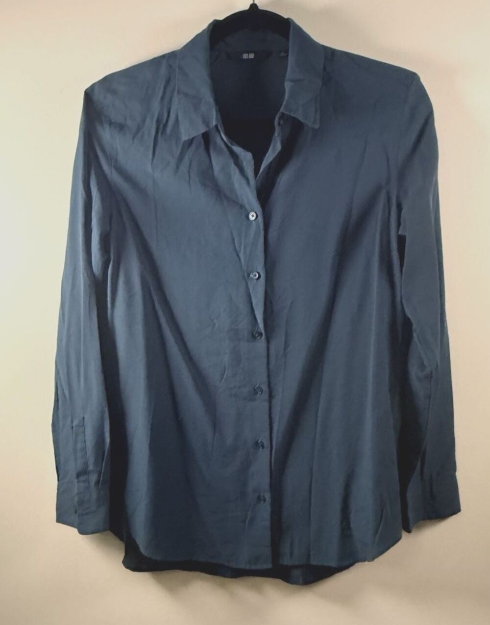 UNIQLO Women's Rayon Airy Blouse (Long Sleeve) Size Small